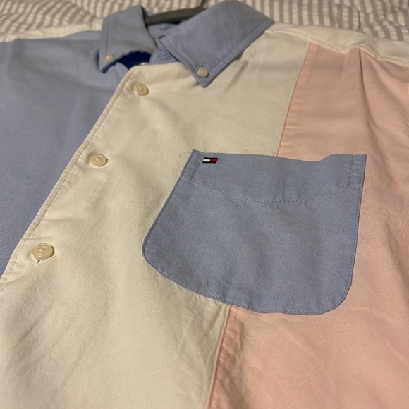 LIKE NEW Tommy Hilfiger dress shirt - Picture 2 of 4